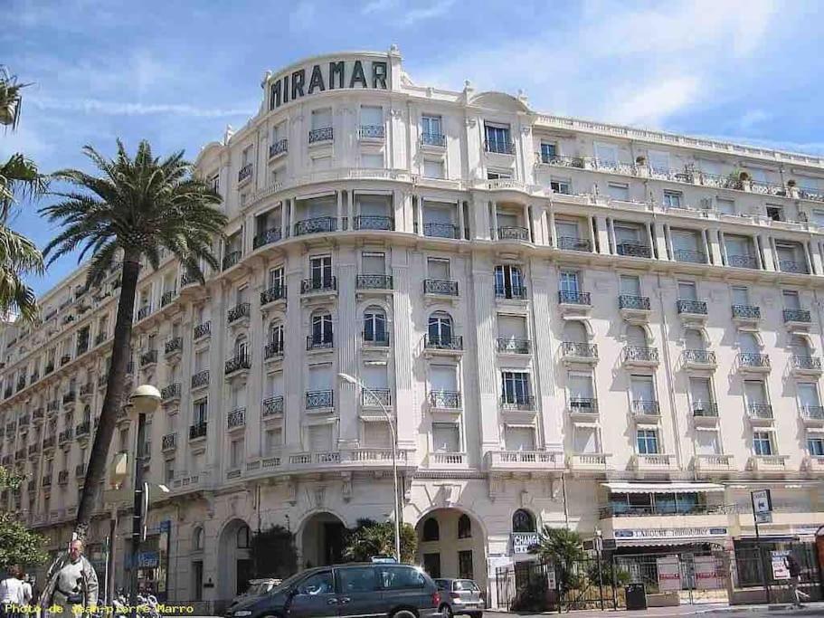 Mythique Miramar Cannes Croisette Terrasse Clim Parking Wifi المظهر الخارجي الصورة