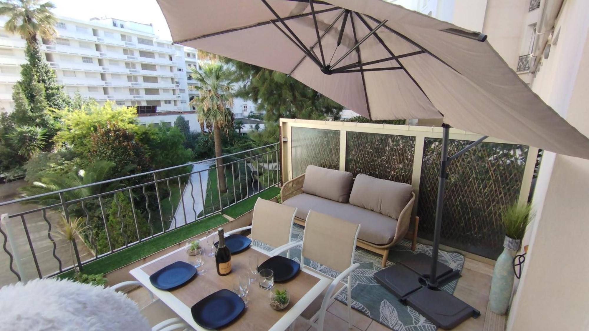 Mythique Miramar Cannes Croisette Terrasse Clim Parking Wifi المظهر الخارجي الصورة